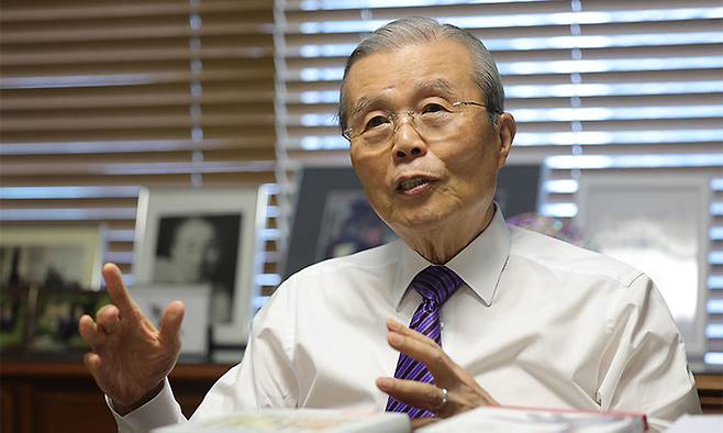 김종인 전 국민의힘 비상대책위원장. 이재문 기자