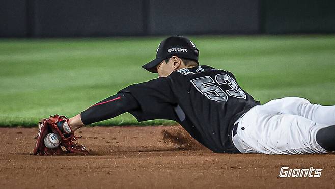 ▲ 박승욱 ⓒ롯데 자이언츠