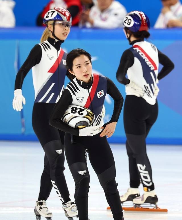 김길리가 아쉬워하고 있다. 사진=연합뉴스