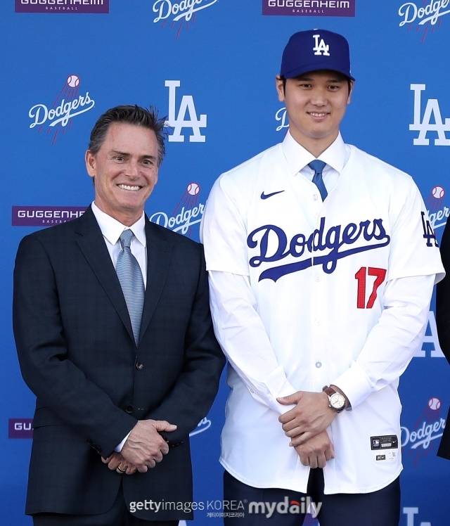 오타니 쇼헤이와 'CAA 스포츠' 네즈 발레로./게티이미지코리아