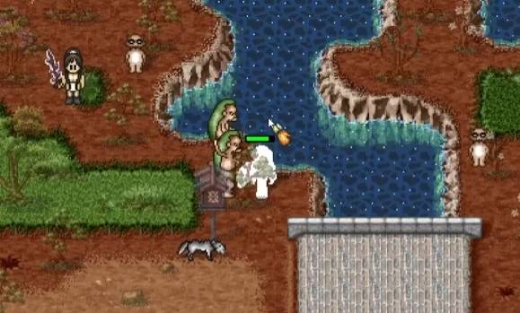 - 숲지대는 초보 지존들에게 꽤 유용한 사냥터다