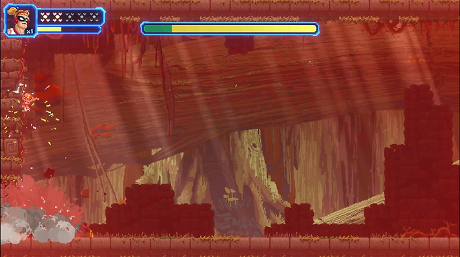 ▲ 보스가 솟구치기도 전에 벌써 판정부터 들어오는 일도 있으니, 시각뿐만 아니라 오감과 기억을 총동원해야 한다