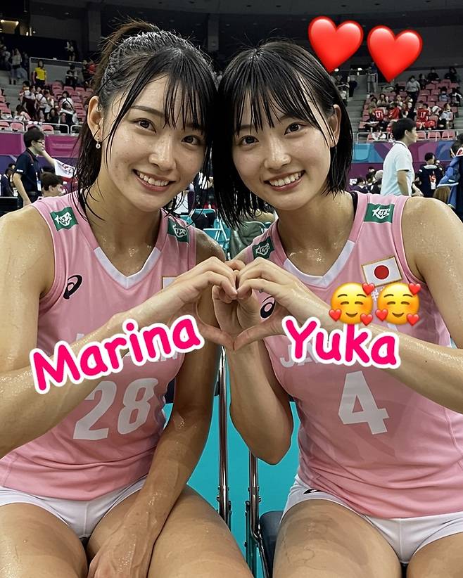 마리나 하세가와, 유카. 사진 | 스레드