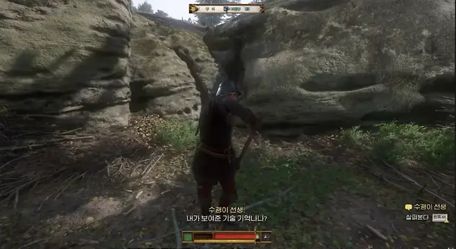 ▲ 진검 승부에서 이기면 '달인의 일격'을 배울 수도 있다