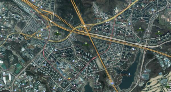 신분당선 연장선공사. 경기도 제공