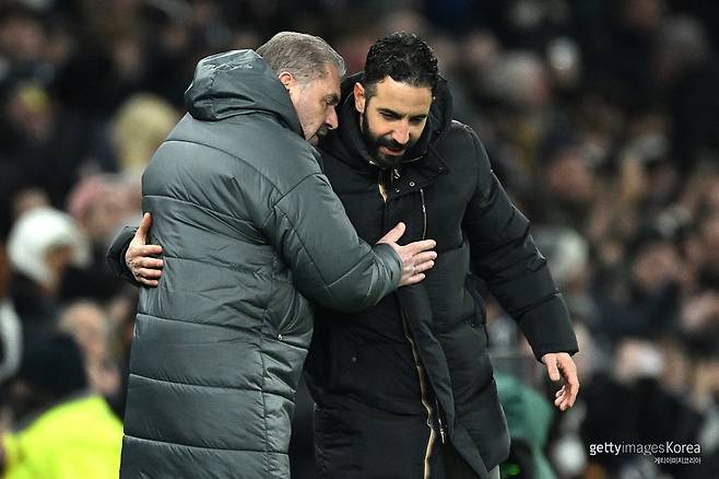 엔제 포스테코글루-루벤 아모림 감독. 사진=게티이미지코리아