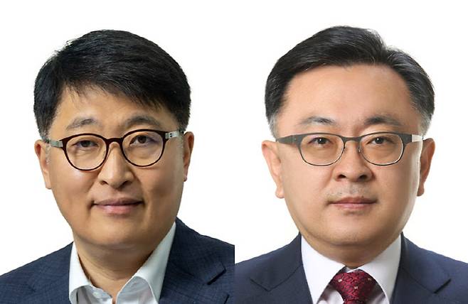 김태균 서울시 행정1부시장(왼쪽)과 김성보 행정2부시장(사진=서울시)