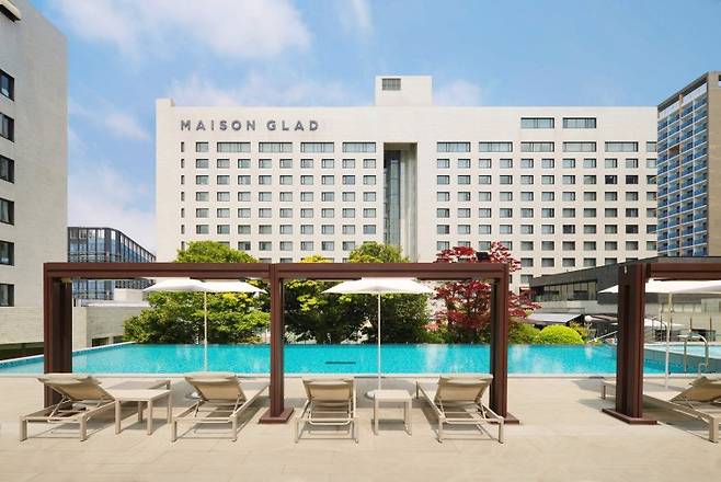 메종 글래드 제주 전경. 메종 글래드 제주 제공