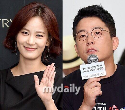 코미디언 김지민, 코미디언 김준호/마이데일리 DB