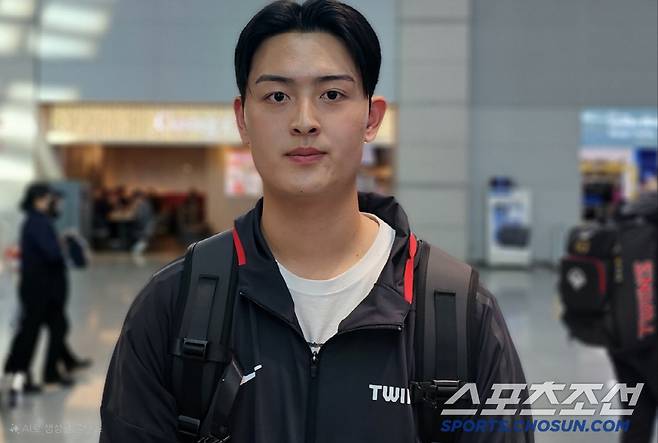 LG 트윈스 허용주. 인천공항=권인하 기자