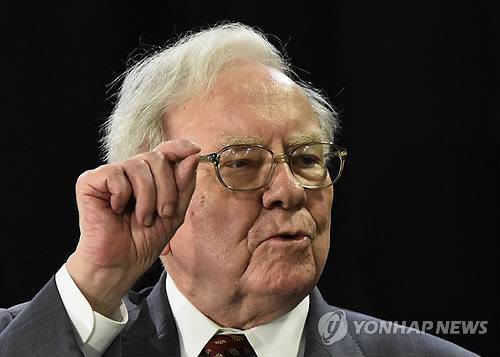 워런 버핏 버크셔 해서웨이 회장. 연합뉴스