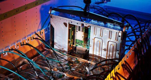 미국 GRC 액침냉각 시스템. SK이노베이션 제공