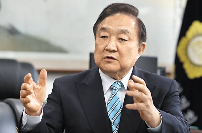 정대철 헌정회장