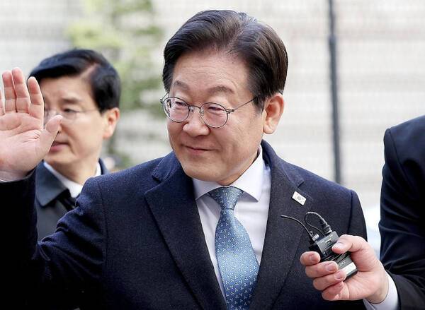 지난 26일 '공직선거법 위반' 2심 결심 공판 출석하는 민주당 이재명 더불어민주당 대표. 연합뉴스