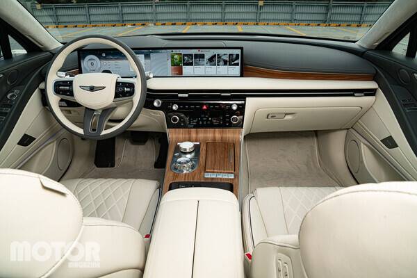 제네시스 G80 일렉트리파이드 사진 모터매거진 최재혁 기자