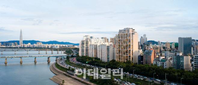 에테르노 청담 북서향 뷰. (사진=에테르노청담 홈페이지)