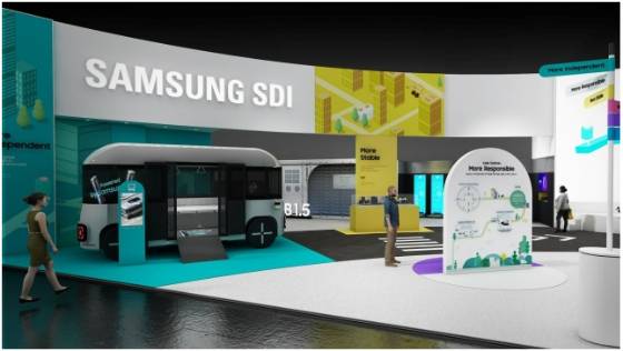 삼성SDI 부스에 전시될 한국형 레벨4 무인 자율주행차 ROii(로이) 이미지/사진제공=오토노머스에이투지