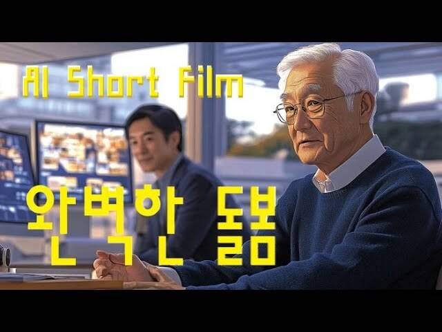김땡땡 작가가 운영하는 ‘Kim00_AI Animation’ 유튜브 영상 갈무리