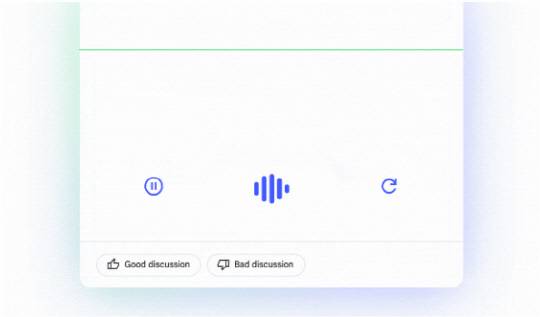 음성 개요를 만들고 인터랙티브 모드를 활용해 질문을 주고받을 수 있다. 구글 클라우드 제공