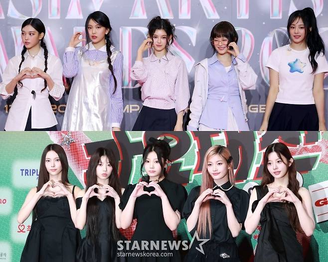 뉴진스, 아일릿 /사진=스타뉴스