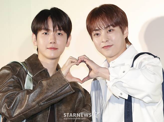 엑소 백현(왼쪽), 시우민 /사진=뉴스1