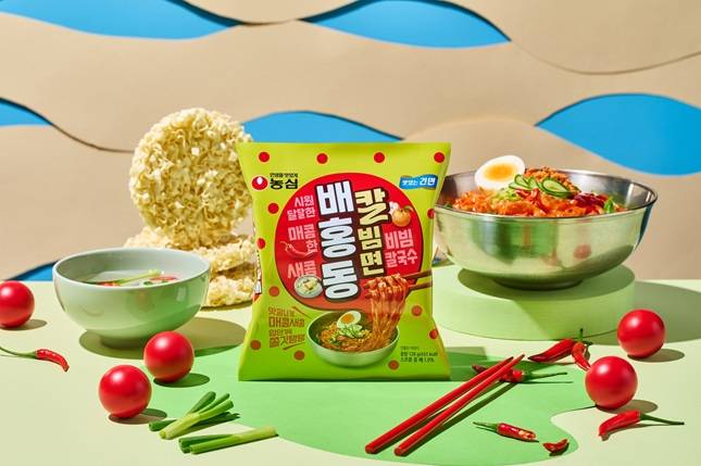 농심의 신제품 배홍동칼빔면./사진제공=농심