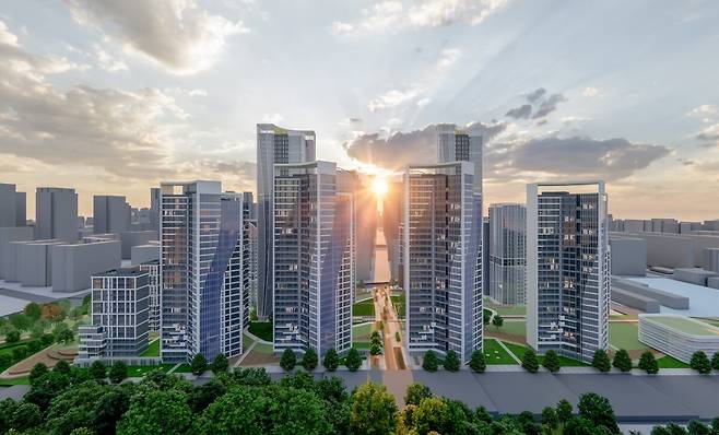 목동 11단지 재건축 정비계획 조감도.양천구 제공