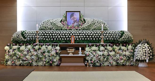 ▲ 고 휘성 빈소. ⓒ사진공동취재단