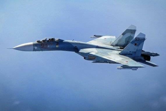 러시아 SU-27 전투기.(자료사진) 사진=AP·뉴시스