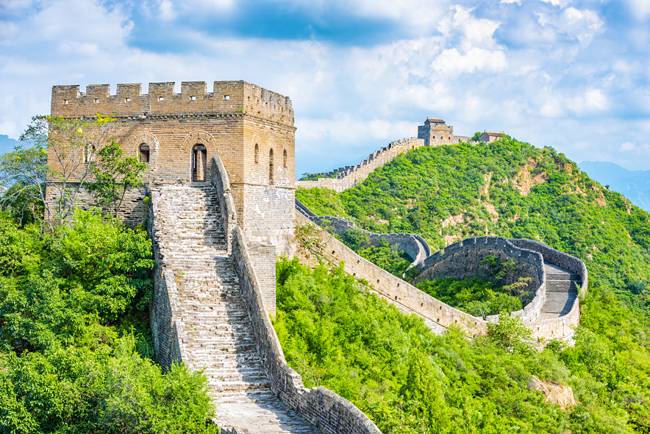 만리장성. 기사와 직접 관련 없음. 게티이미지뱅크