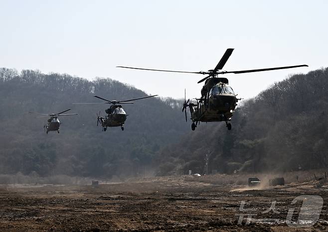 수리온 헬기. 2025.3.11/뉴스1 ⓒ News1 사진공동취재단