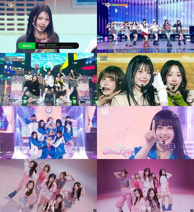 KBS2 ‘뮤직뱅크’, MBC ‘쇼! 음악중심’, SBS ‘인기가요’, M2 ‘STUDIO CHOOM’