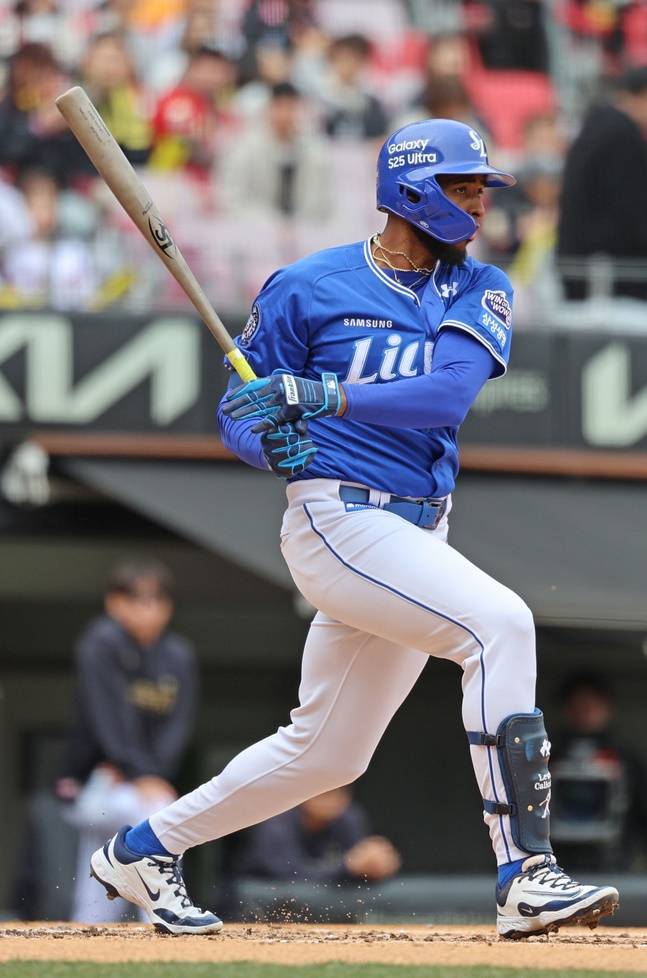 삼성 르윈 디아즈. /사진=삼성 라이온즈 제공