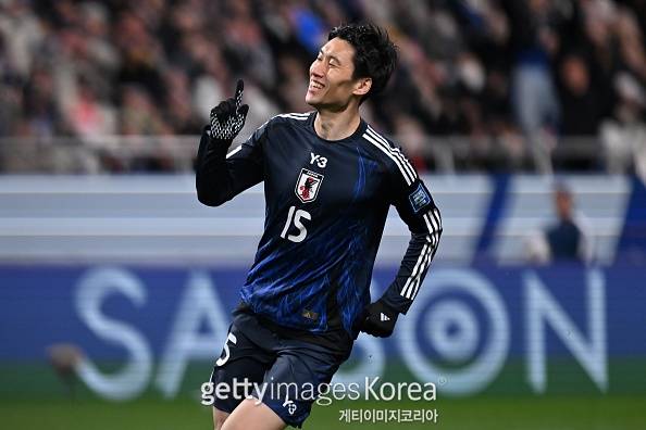선제골을 넣은 가마다 다이치. 사진=게티이미지