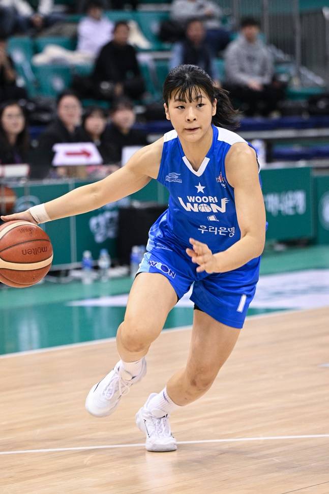 우리은행 변하정. /사진=WKBL 제공