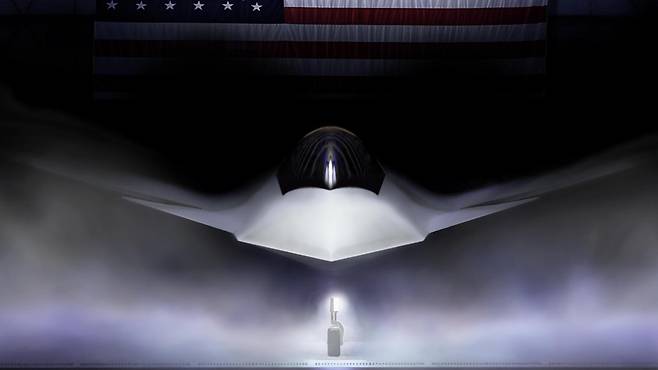 트럼프 대통령이 공개한 F47 이미지