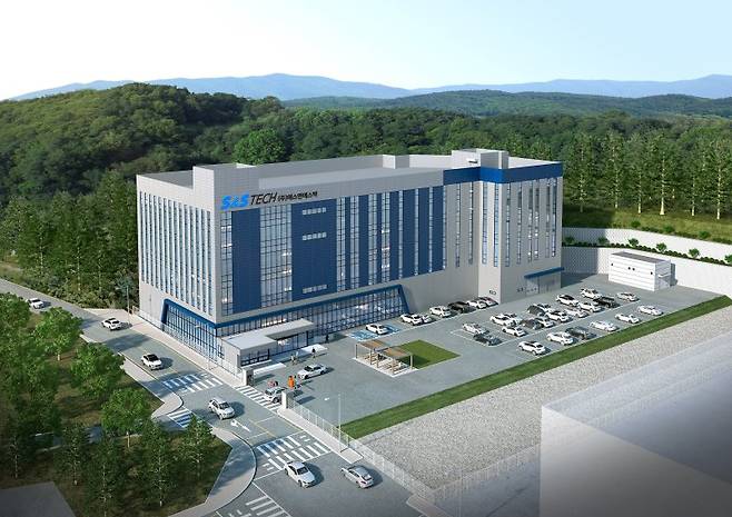 에스앤에스텍 용인사업장 조감도. 에스앤에스텍 제공