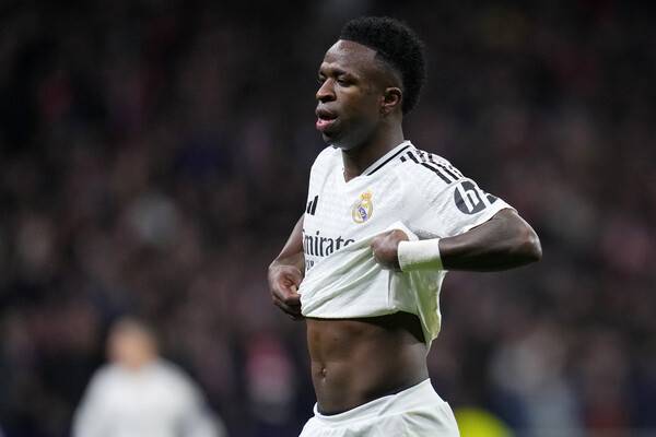 ▲ 레알 마드리드 비니시우스 주니오르의 이적설은 다양하다. 사우디아라비아에 이어 첼시가 등장했다. ⓒ연합뉴스/REUTERS/AP