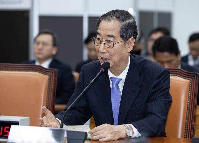 한덕수 국무총리. 2025.2.25 뉴스1