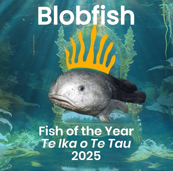 image.png 큰코에 울상, 가장 못생긴 동물의 \'반전\'…올해의 물고기 됐다