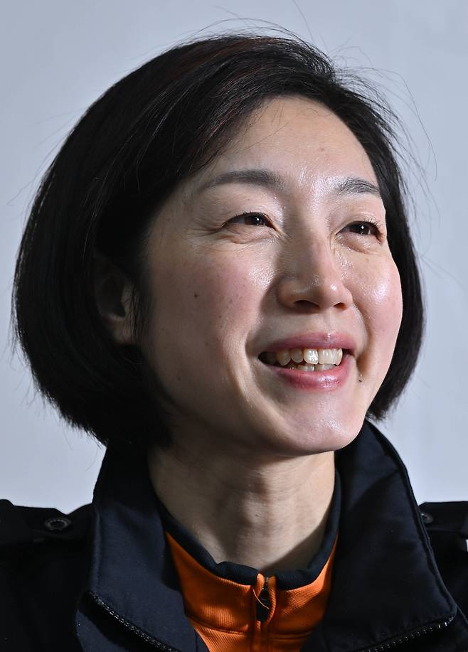 천현영 소방교가 17일 오전 서울 성북구 성북소방서에서 헤럴드경제와 인터뷰를 하고 있다. 임세준 기자