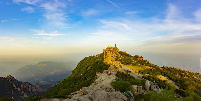 중국 산동성 태안에 있는 태산