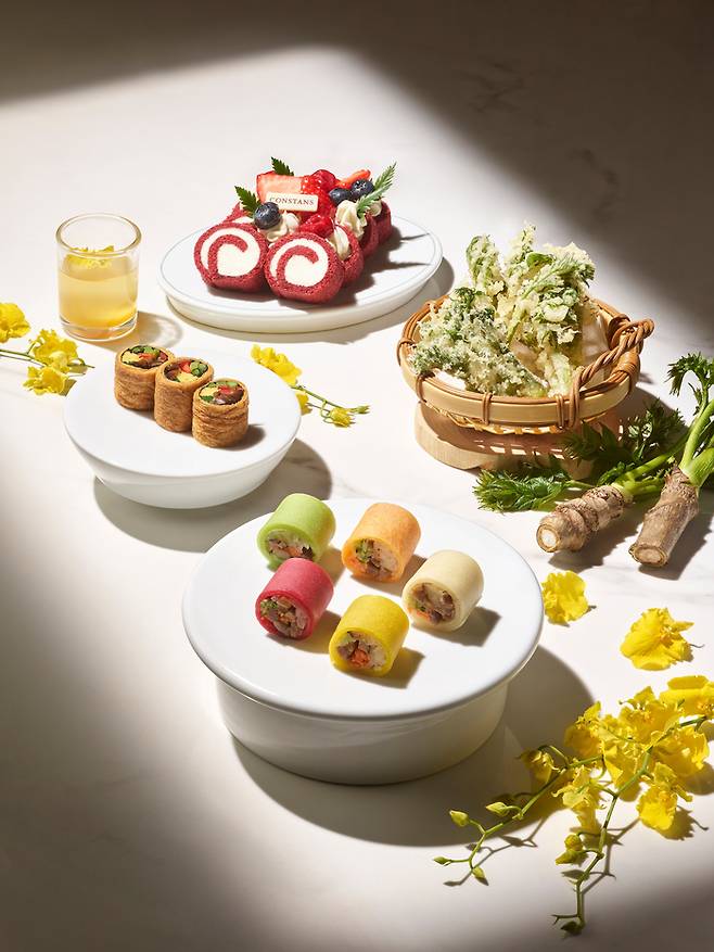 조선 팰리스 뷔페 레스토랑 ‘콘스탄스’ 봄 메뉴 / 사진=조선호텔앤리조트