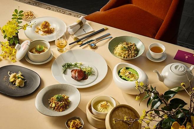 레스케이프 팔레드 신의 봄 메뉴/ 사진=조선호텔앤리조트