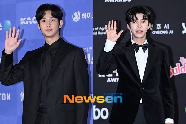 왼쪽부터 김수현, 임영웅(뉴스엔DB)