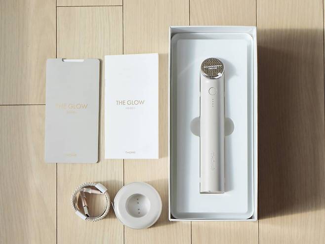‘톰(THOME)’은 물방울 초음파 기기 ‘더 글로우(THE GLOW)’를 공식 출시했다 / 출처=IT동아