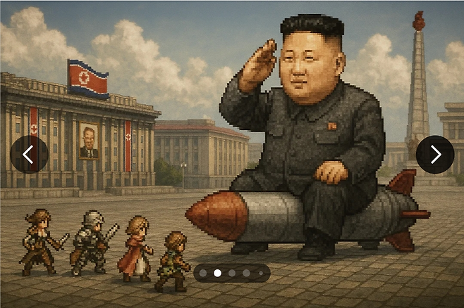 미쳐 날뛰고 있다는 gpt 이미지 출력물