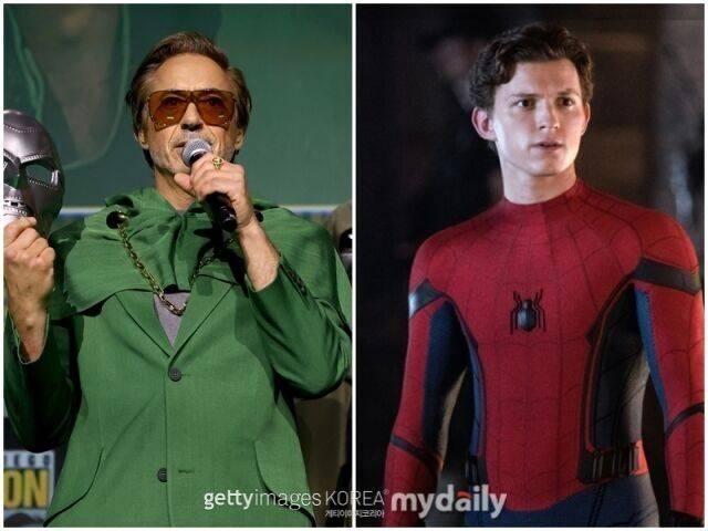 로버트 다우니 주니어, 톰 홀랜드./게티이미지코리아, 디즈니