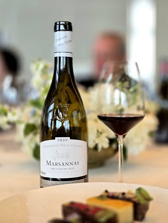 Domaine du Vieux College Marsannay Clos du Roy. 최현태 기자
