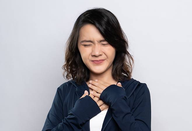 역류성 식도염, 자극적 음식, 후비루 증후군, 기관지염 등 다양한 요인이 가래를 유발한다./사진=게티이미지뱅크